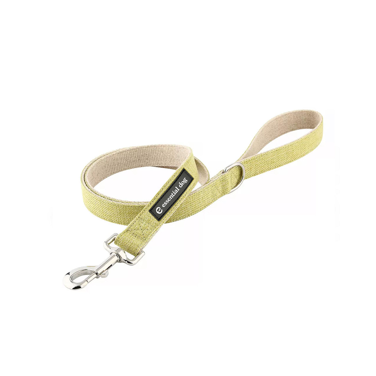 Organic Hemp & Cotton Dog Lead - Grass Green