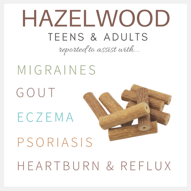 Adult Honey Amber & Hazelwood Anklet