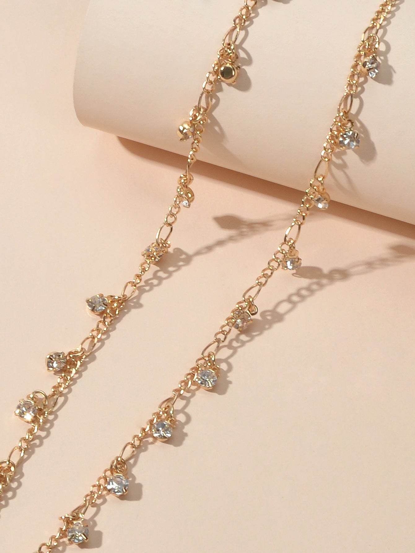 AU Stock Bling Rhinestone Sparkly Choker Shining Drop Crystal Necklace Jewellery-3