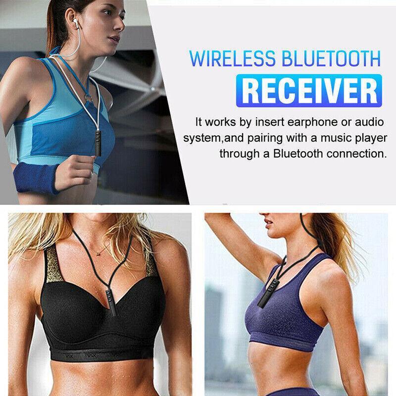 Bluetooth 5.0 Audio Receiver Wireless 3.5mm AUX Music Adapter for Car Home Stereo-2