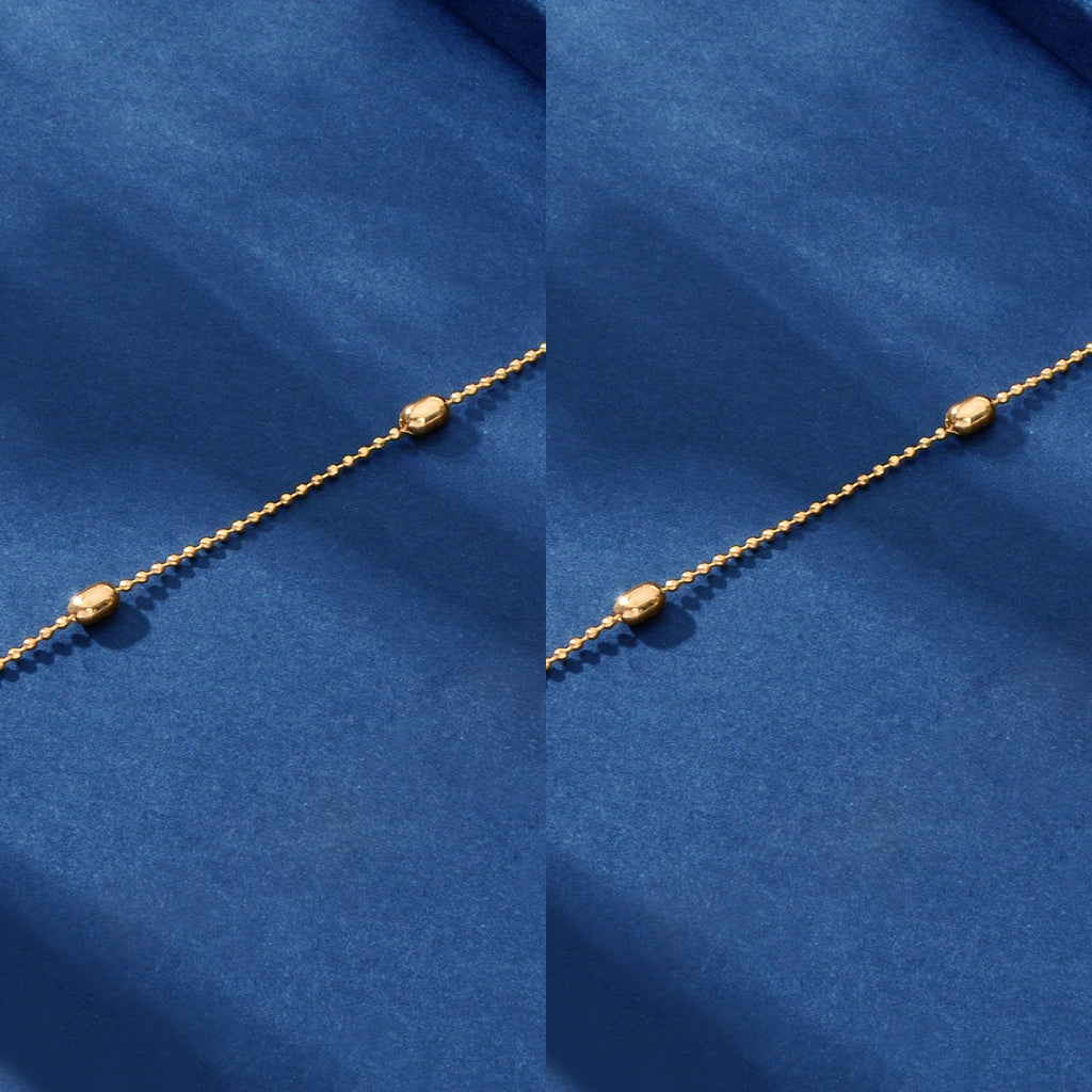 2 pcs Clearance Items AU Local Warehouse Golden Beads Chain Necklaces set Fashion Jewelry-2