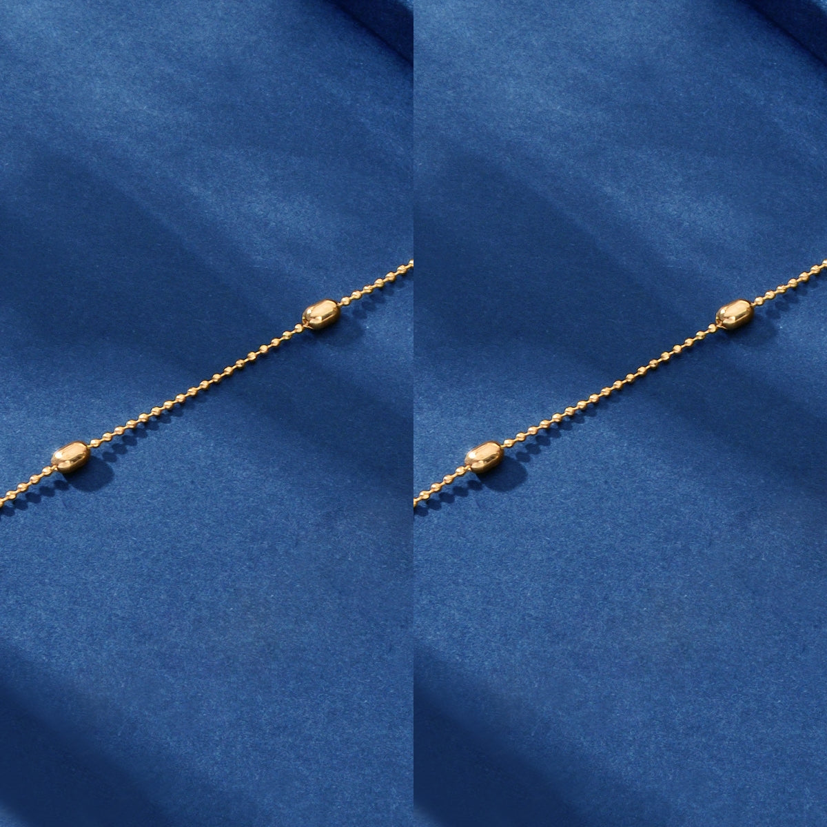 2 pcs Clearance Items AU Local Warehouse Golden Beads Chain Necklaces set Fashion Jewelry-2