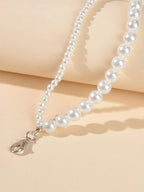 Luxurious Women Retro Double layer Pearl Bracelet High Quality Party Jewellery-2