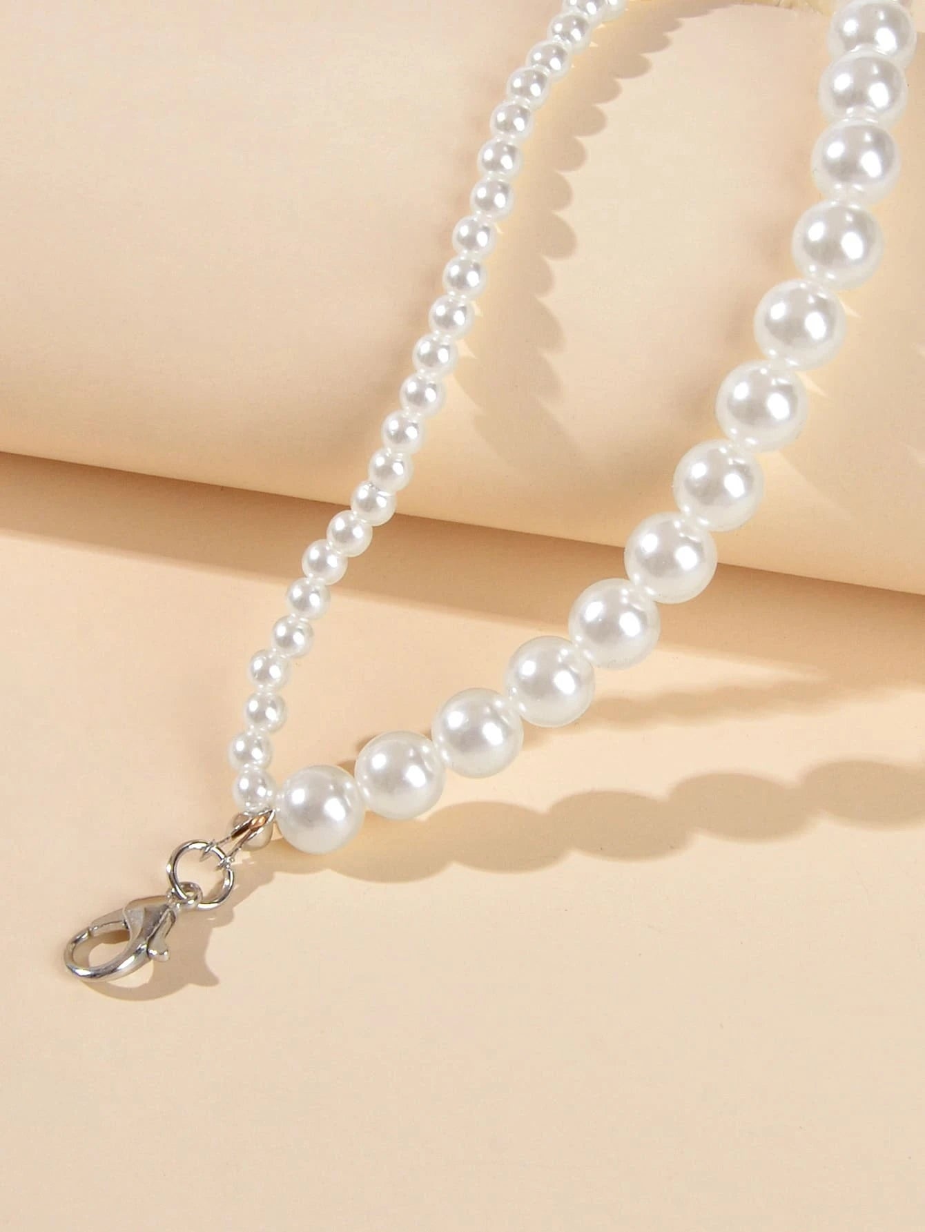 Luxurious Women Retro Double layer Pearl Bracelet High Quality Party Jewellery-2