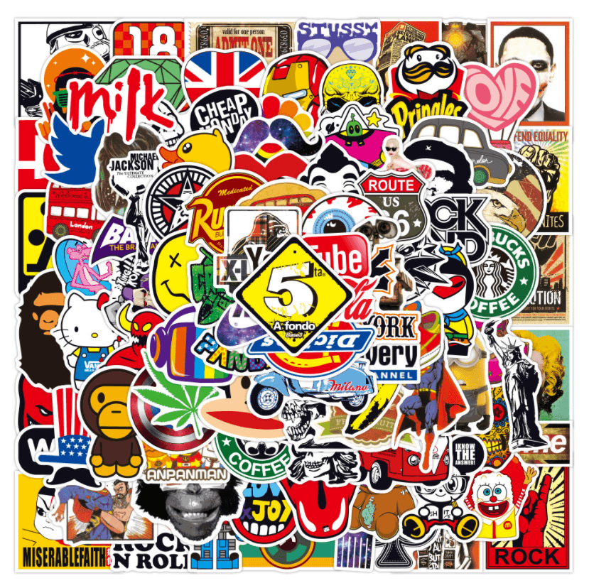 Among Us Rainbow Crewmate Vinyl Decal Stickers Game Laptop Phone Bag Luggage Au