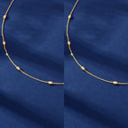 2 pcs Clearance Items AU Local Warehouse Golden Beads Chain Necklaces set Fashion Jewelry-4