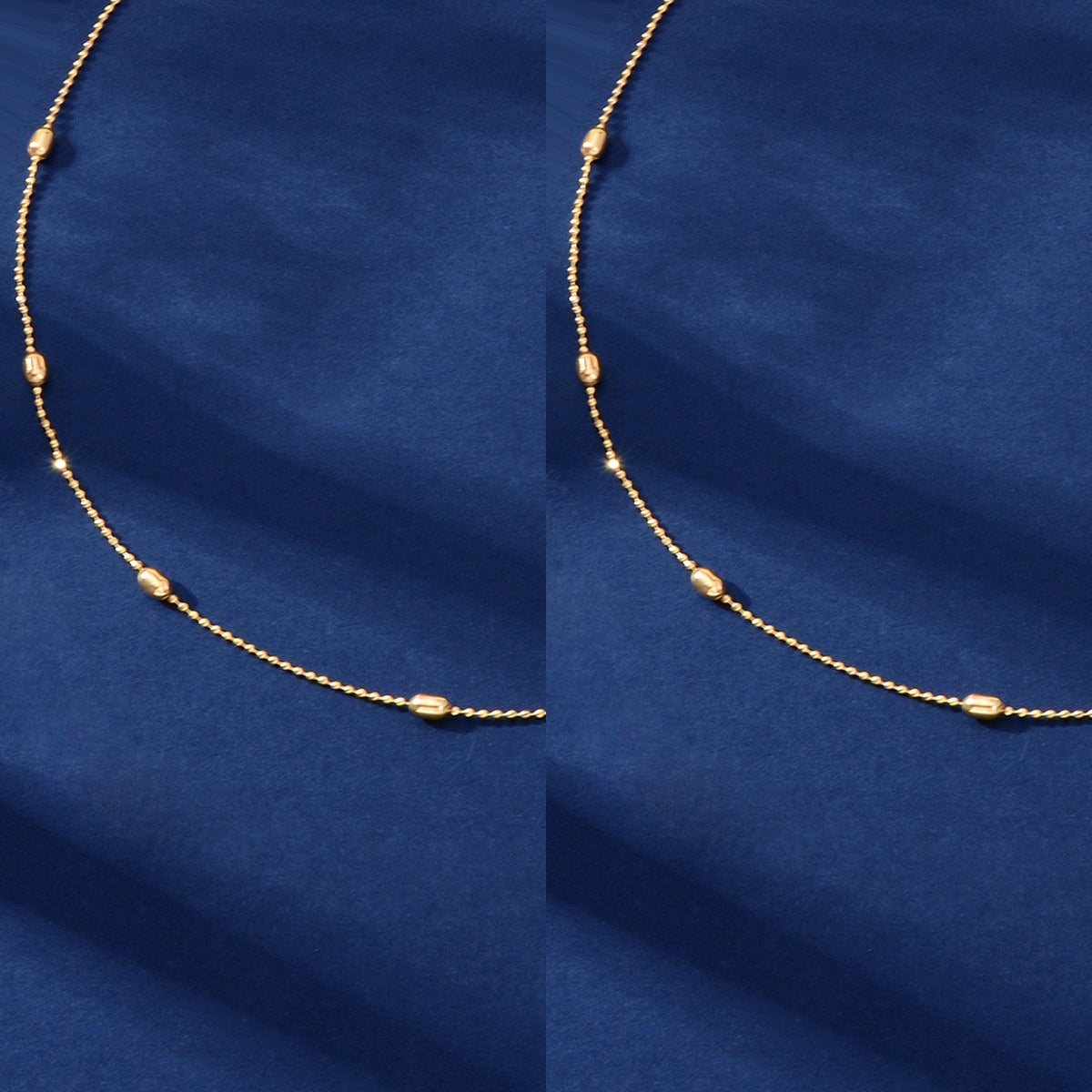 2 pcs Clearance Items AU Local Warehouse Golden Beads Chain Necklaces set Fashion Jewelry-4