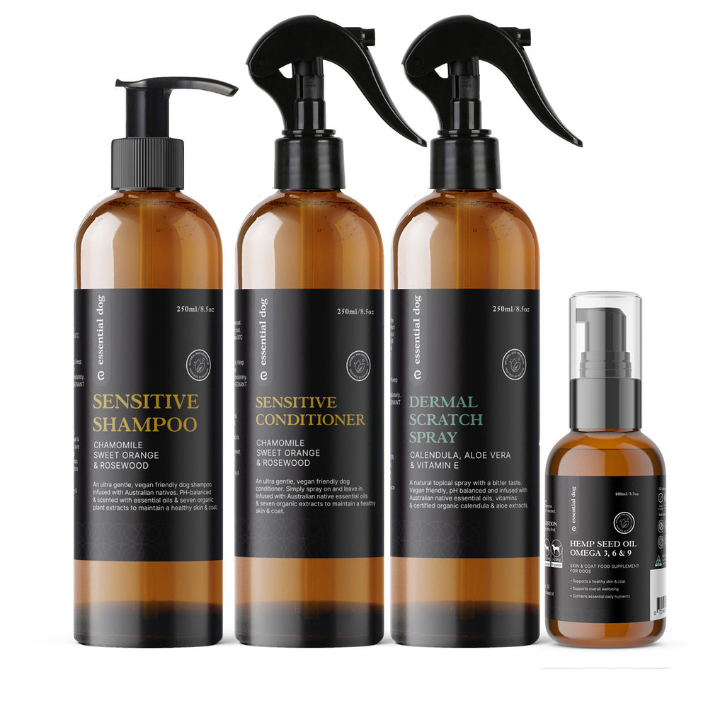 Dermal Scratch Spray for Dogs: Aloe Vera, Calendula & Vitamin E