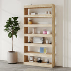 NNEVL Book Cabinet/Room Divider Sonoma Oak 100x30x198 cm Engineered wood