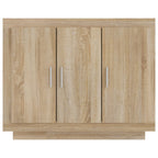 NNEVL Sideboard Sonoma Oak 92x35x75 cm Engineered Wood-4