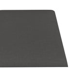 NNEVL Wall Panels 12 pcs Dark Grey 30x15 cm Fabric 0.54 m²