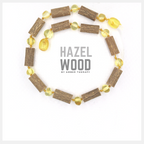 Adult Honey Amber & Hazelwood Anklet
