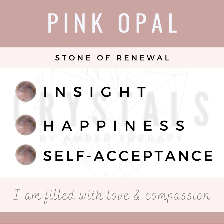 Amber, Pink Opal & Howlite Child Anklet