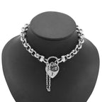 925 Sterling Silver Plated 6mm Belcher Chain Bracelet with a Small Plain Heart Locket - USA Made