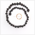 Adult Cherry Amber Anklet
