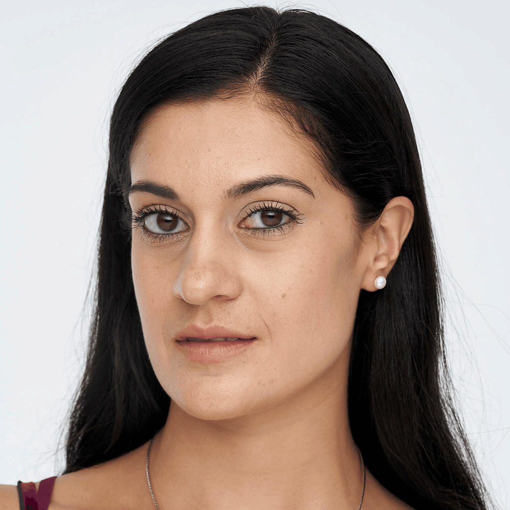 Freshwater White Pearls Esperance Earrings 8-9 mm AAA