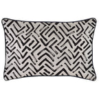 Cushion Cover-With Black Piping-Tribal-35cm x 50cm-0