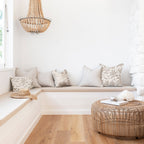 Cushion Cover-With Piping-Tahiti Beige-60cm x 60cm