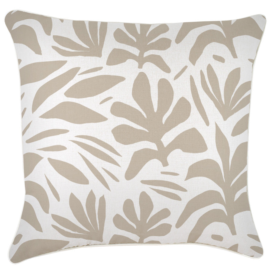 Cushion Cover-With Piping-Tahiti Beige-60cm x 60cm