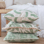 Cushion Cover-With Piping-Muse Sage-60cm x 60cm-2