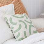 Cushion Cover-With Piping-Muse Sage-60cm x 60cm-1