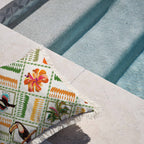 Cushion Cover-Coastal Fringe-Sanctuary-45cm x 45cm-1