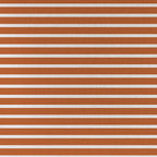 Cushion Cover-Coastal Fringe-Hampton Stripe Burnt Orange-45cm x 45cm-3