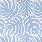 Cushion Cover-Coastal Fringe-Casa Palms Blue White-35cm x 50cm