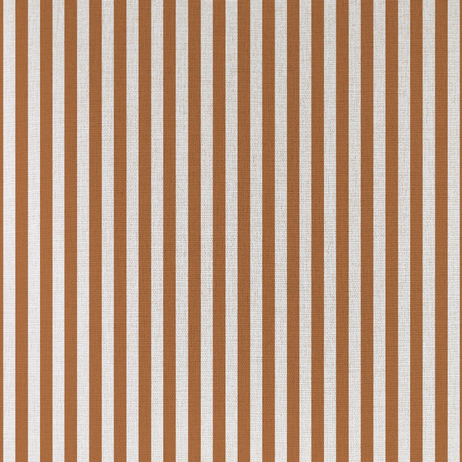 Cushion Cover-With Piping-Candy Stripe Rust-60cm x 60cm-1