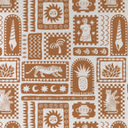 Cushion Cover-With Piping-Naxos Rust-35cm x 50cm-1