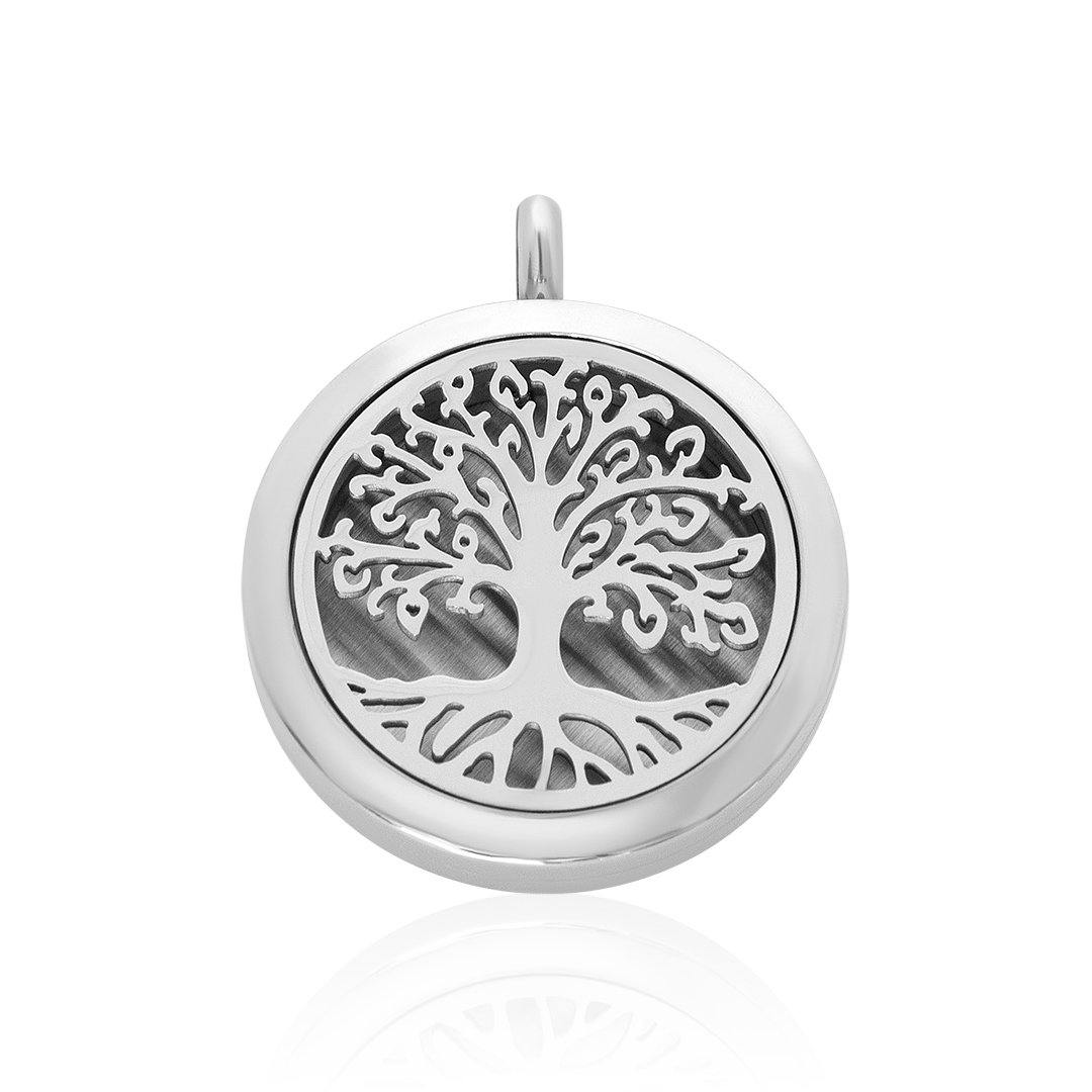 Tree of Life Diffuser Locket Pendant FEP010SR