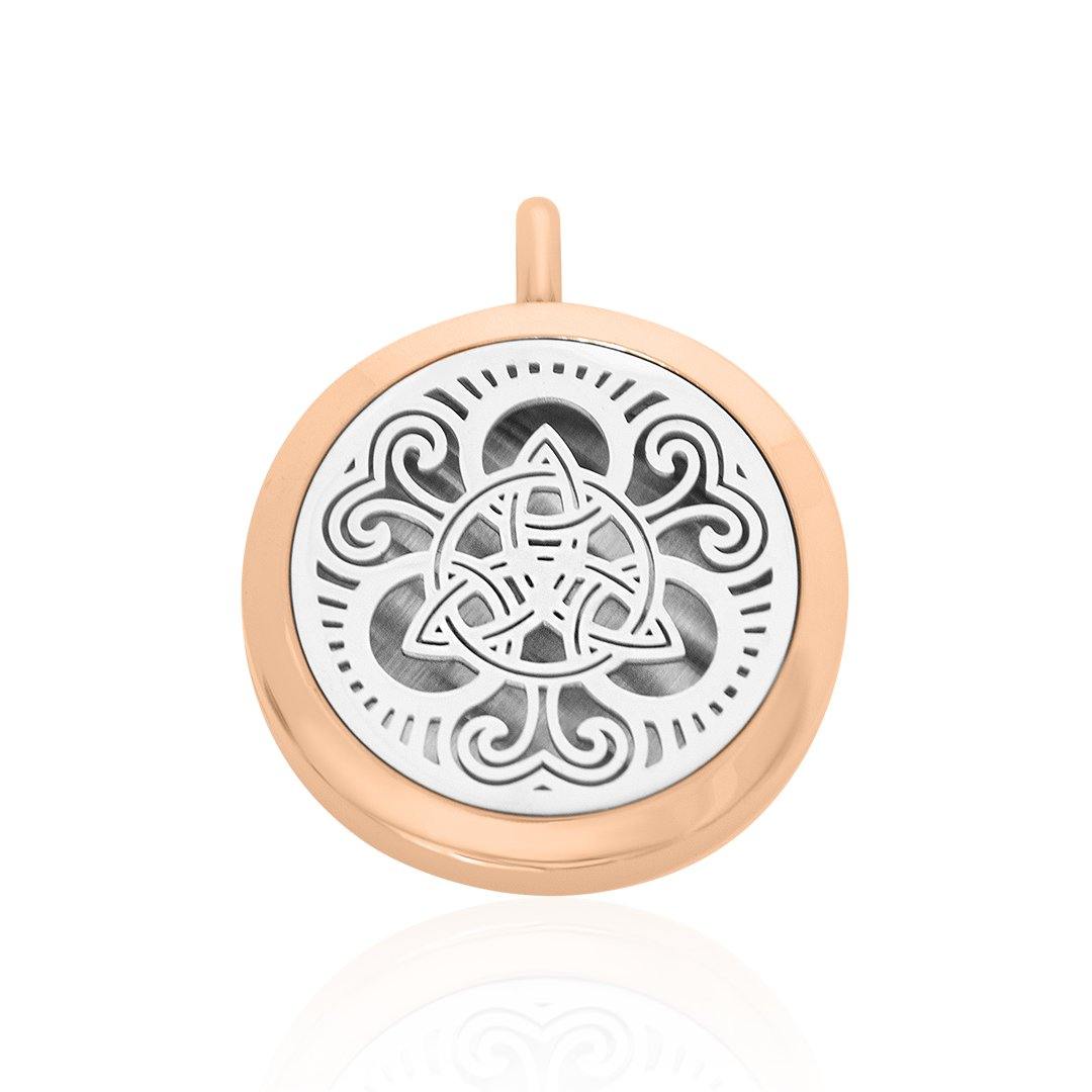 Essential Oil Locket Pendant FEP019RE