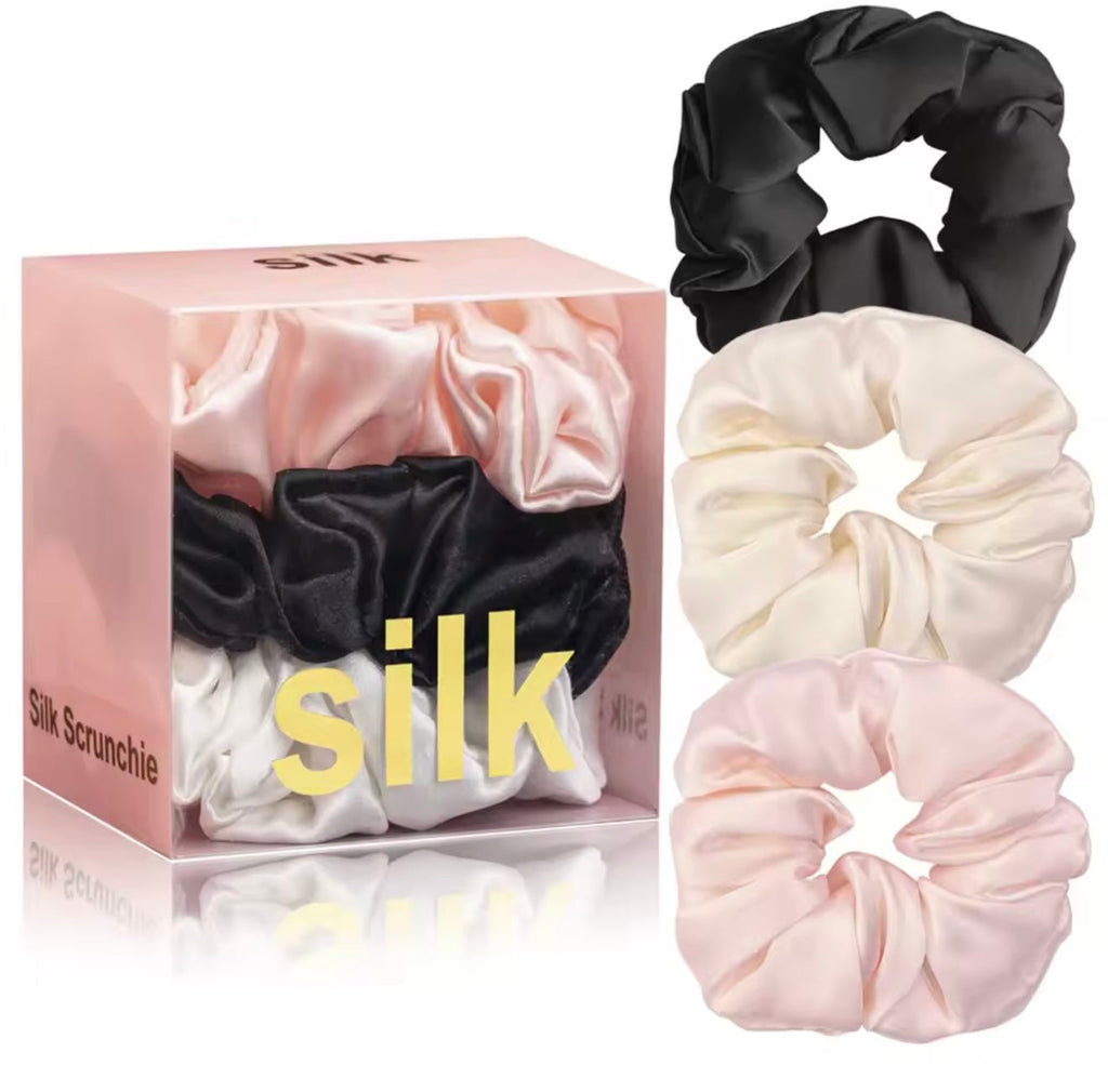 Mulberry Silk Scrunchies Pack