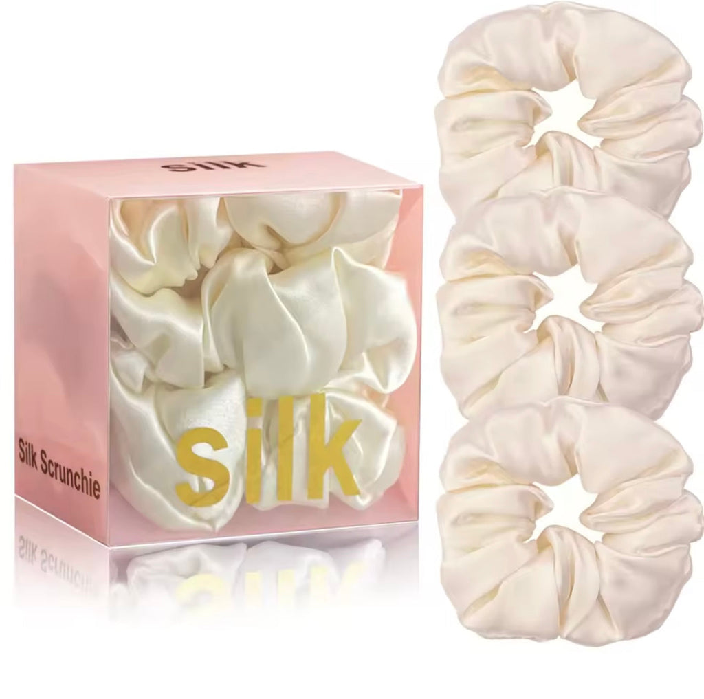 Mulberry Silk Scrunchies Pack