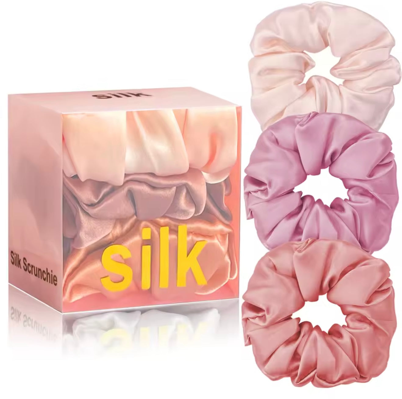 Mulberry Silk Scrunchies Pack