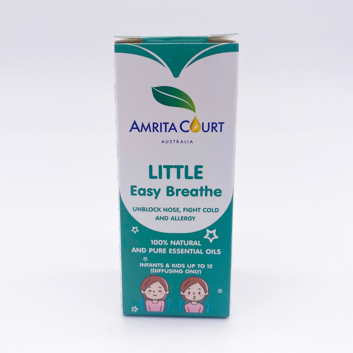 Little Easy Breathe Essential Oil | Unblock Nose | Fight Cold & Allergy | Infant to Kid |