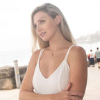 Golden South Sea Pearl with Green Peridot Stone Geraldton Pendant 8.5 - 9.5 M