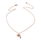 Rhinestone Star Planet Globe Pendant Necklace Women Teens Girl Jewellery Gift