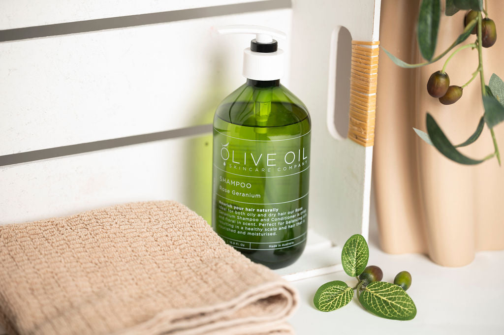 Hair Conditioner, Castile Style, Rose Geranium 500ml