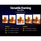 NNEDSZ 26 Picture Photo Frame Wall Set Home Decor Present Gift White