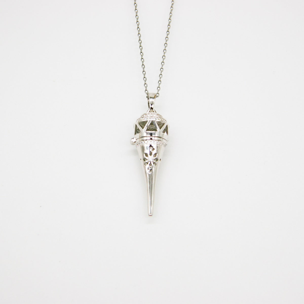 Cone Aroma Necklace | Energy & Healing Diffuser Jewelry — On-the-Go Scent Ritual