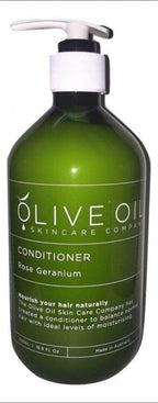 Hair Conditioner, Castile Style, Rose Geranium 500ml