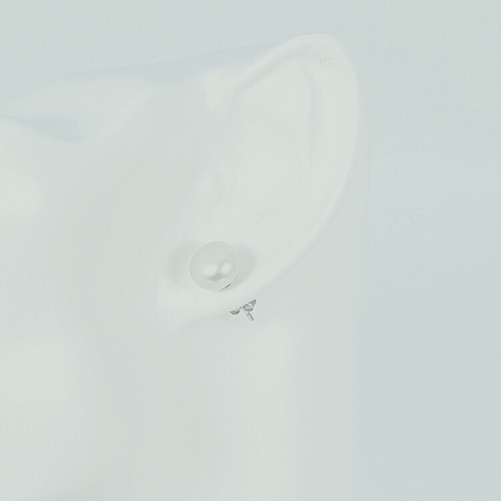 Freshwater White Pearls Esperance Earrings 8-9 mm AAA