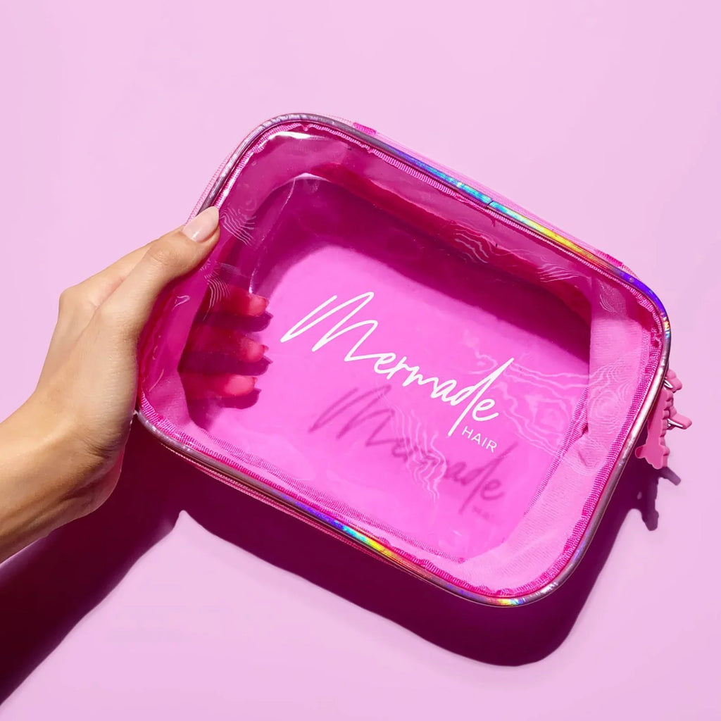 Mermade Toiletry Bag Pink