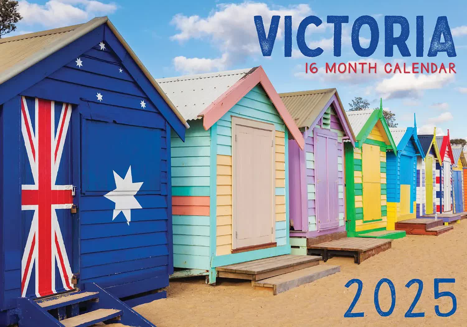 NNEDSZ 2025 Calendar Rectangle Wall Calendar 16 Months Hanging Planner Victoria Souvenir-0