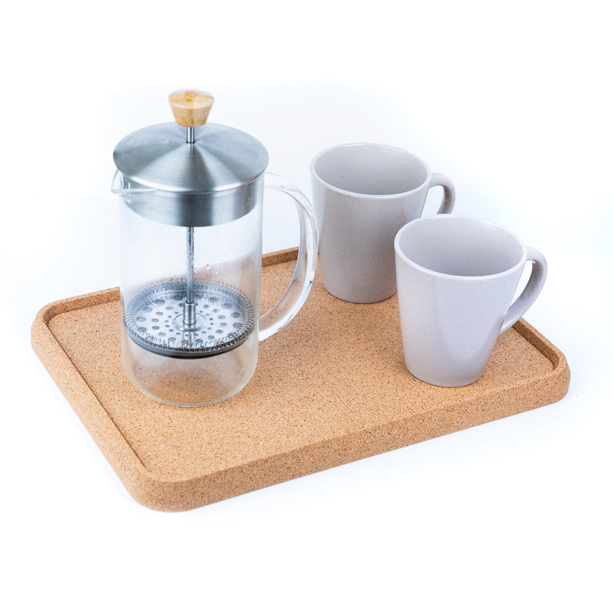 Cork Beverage Serving Tray L-1043
