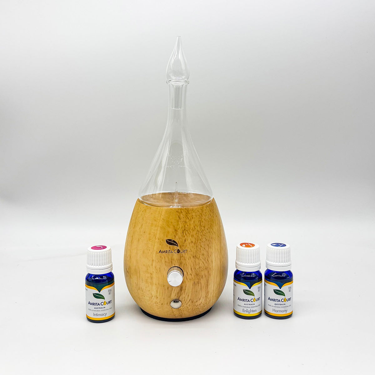 🌸 Femininum Ritual Bundle – Celeste Waterless Diffuser + Women's Essential Oils