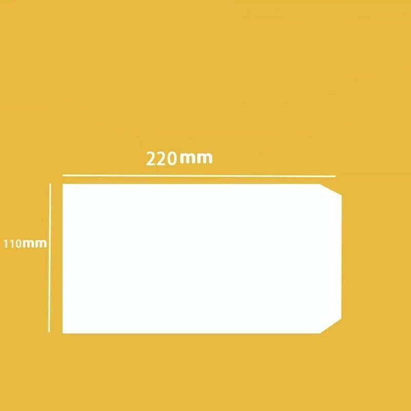 White Business Envelopes 8 Sizes Opaque Mailer with Pre-Printed Postcode