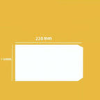 White Business Envelopes 8 Sizes Opaque Mailer with Pre-Printed Postcode