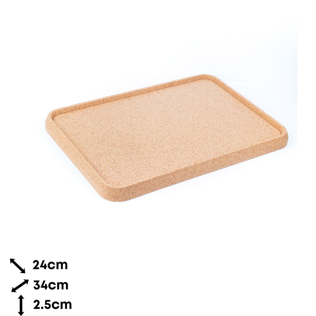 Cork Beverage Serving Tray L-1043